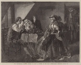 La visite de Peg Woffington à Triplet